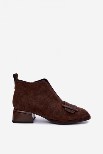 faux suede isoleeritud saapad Klocke Artiker 59C0106 pruunis 2