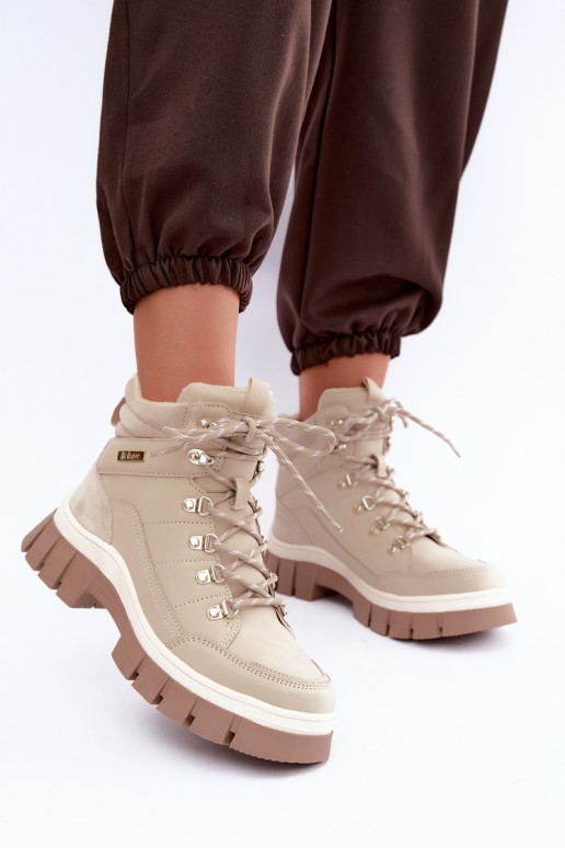 isoleeritud naiste jalanõud Lee Cooper LCJ-26-31-4581 beežis