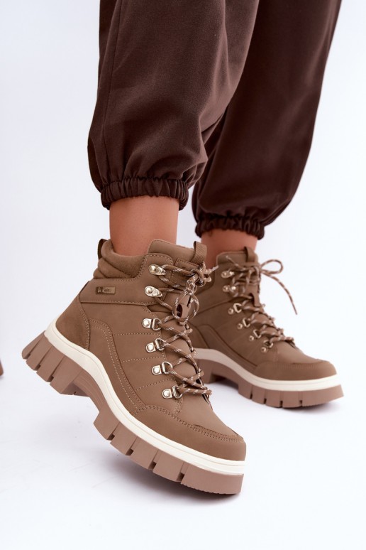 isoleeritud naiste jalanõud Lee Cooper LCJ-26-31-4582 beežis