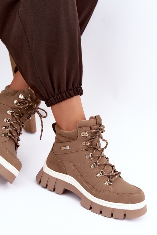isoleeritud naiste jalanõud Lee Cooper LCJ-26-31-4582 beežis