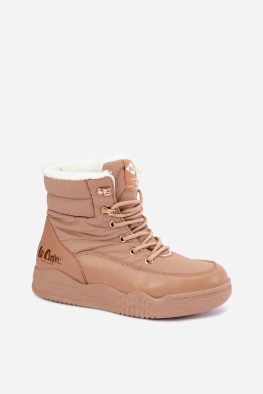 nööriga talve saapad Lee Cooper LCJ-44-4565 pruunis