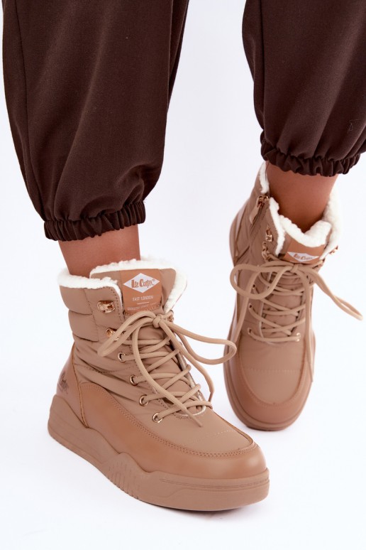 nööriga talve saapad Lee Cooper LCJ-44-4565 pruunis