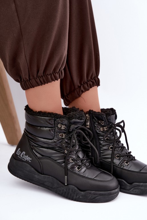 nööriga talve saapad Lee Cooper LCJ-44-4562 mustas