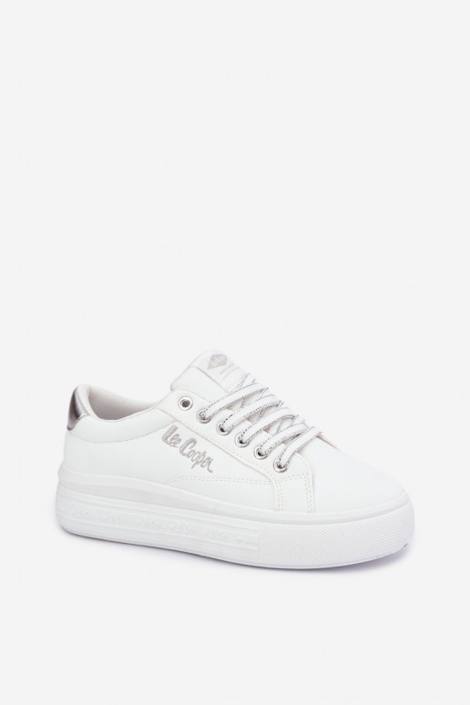 platvormiga spordijalatsid Lee Cooper LCJ-26-44-4561 valges