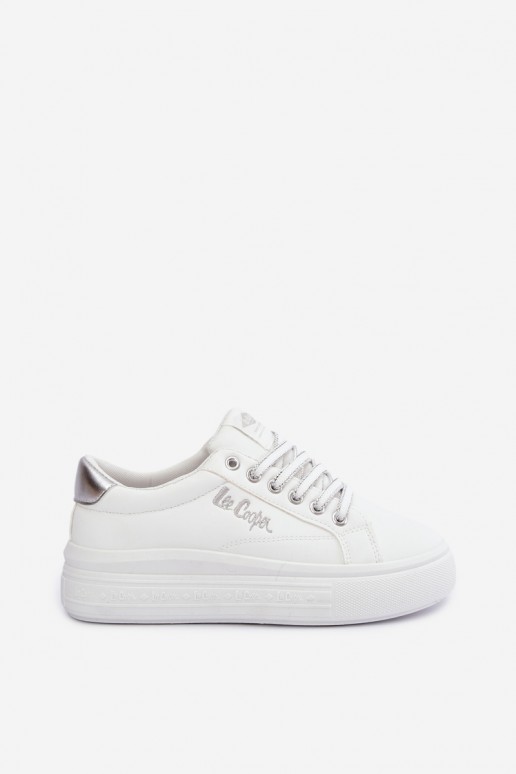 platvormiga spordijalatsid Lee Cooper LCJ-26-44-4561 valges