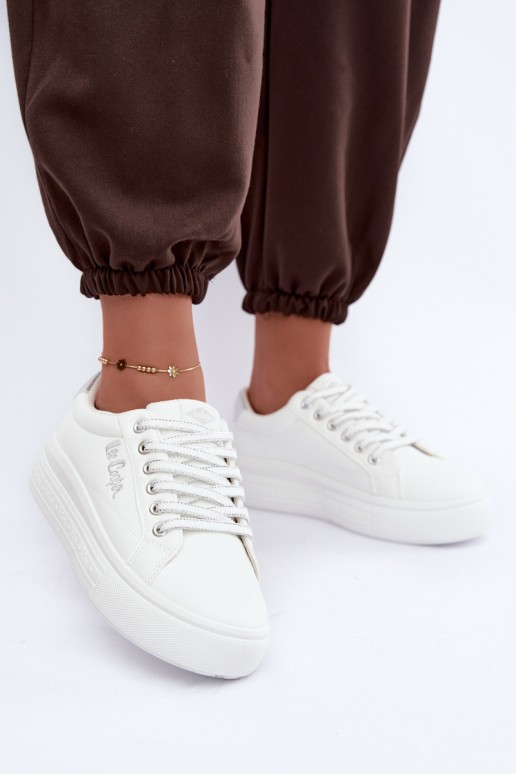 platvormiga spordijalatsid Lee Cooper LCJ-26-44-4561 valges