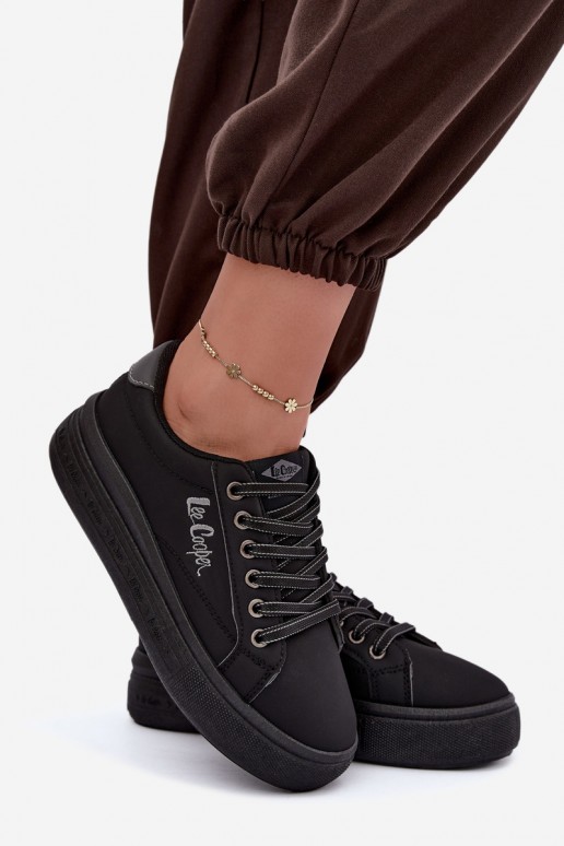 platvormiga vabaaja jalanõud Lee Cooper LCJ-26-44-4560 mustas