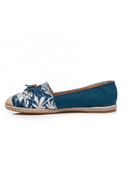 Espadrillid Jeans Blue Suede BL22-520BL