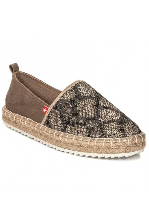 Espadrillid  Big Star BAT_FF274A515 GOLD Big Star - 3 Espadrillid  Big Star BAT_FF274A515 GOLD Big Star - 3