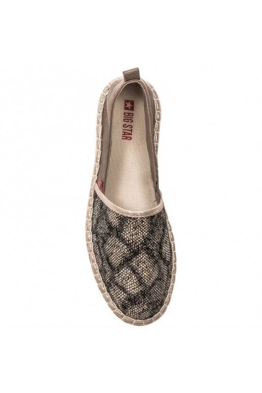 Espadrillid  Big Star BAT_FF274A515 GOLD Big Star - 5 Espadrillid  Big Star BAT_FF274A515 GOLD Big Star - 5