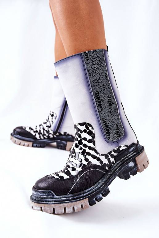 Naiste poolsaapad  -valget värvi... Naiste poolsaapad  -valget värvi...