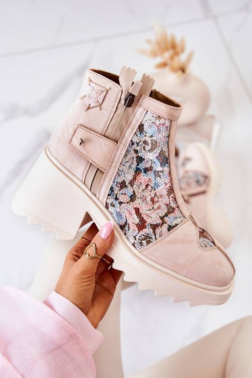 Naiste poolsaapad beeži värvi Naiste poolsaapad beeži värvi