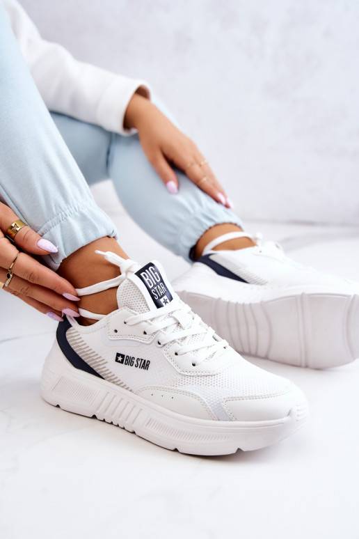 Moekad Sneakers tüüpi jalanõud Big Star valget värvi