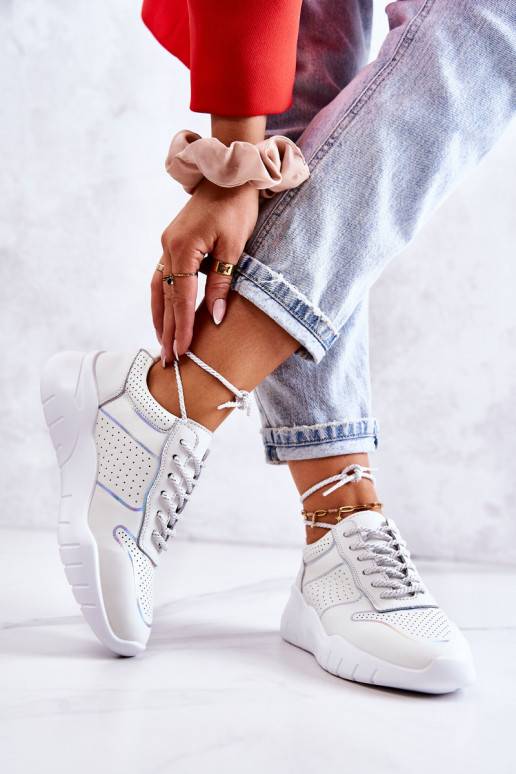 Sneakers tüüpi jalanõud valget värvi Carly
