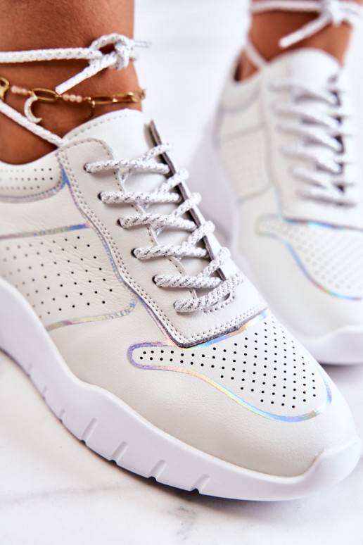Sneakers tüüpi jalanõud valget värvi Carly