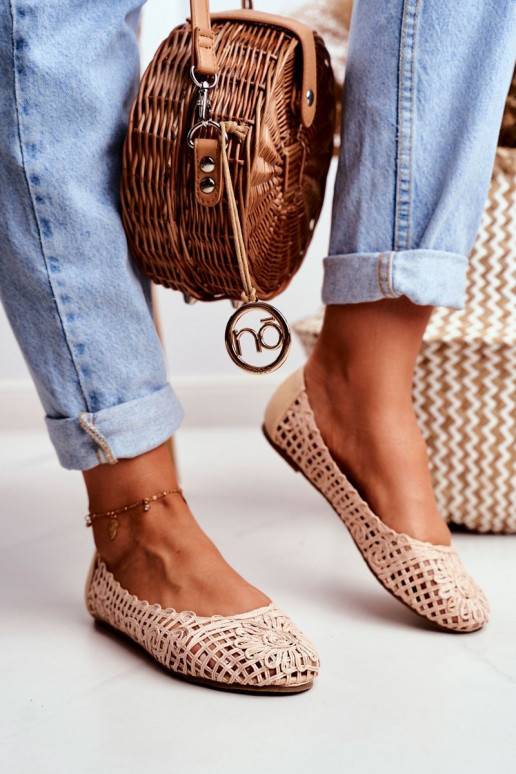 Lu Boo Baleriinad beeži värvi  Carry