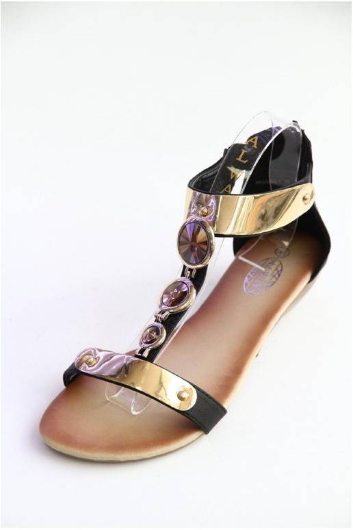 Sandaalid kullavärvi...