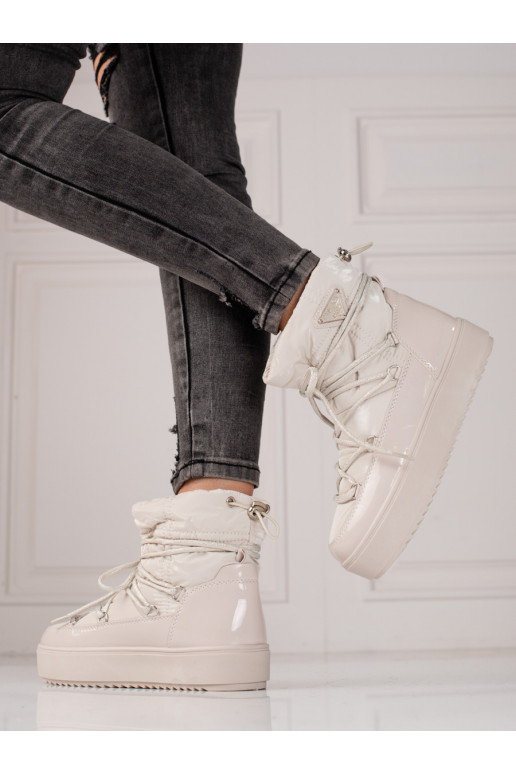 Naiste lumesaapad beeži värvi shelovet