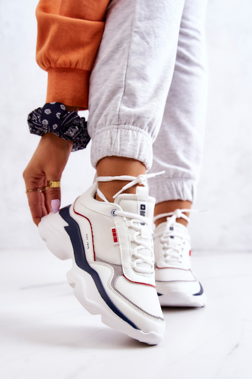 Spordijalatsid Big Star valget värvi Spordijalatsid Big Star valget värvi