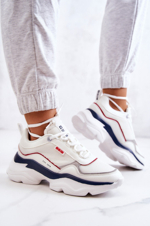 Spordijalatsid Big Star valget värvi Spordijalatsid Big Star valget värvi