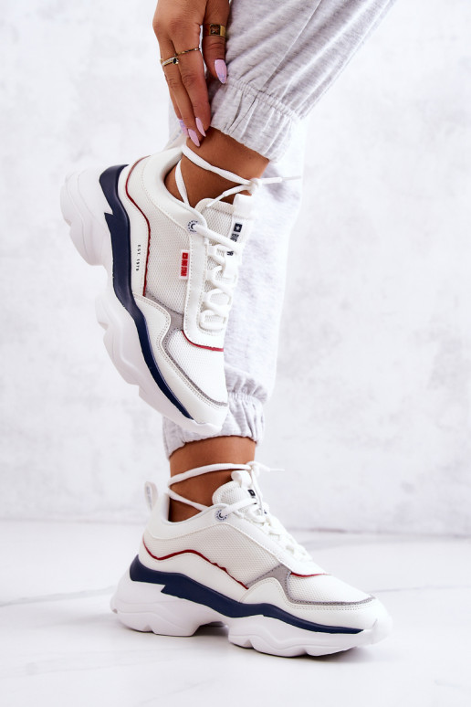 Spordijalatsid Big Star valget värvi Spordijalatsid Big Star valget värvi