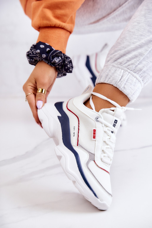 Spordijalatsid Big Star valget värvi Spordijalatsid Big Star valget värvi