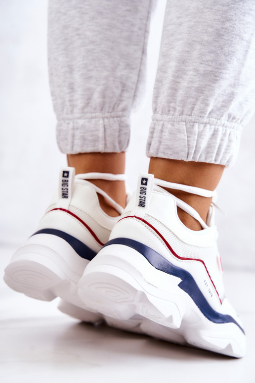 Spordijalatsid Big Star valget värvi Spordijalatsid Big Star valget värvi