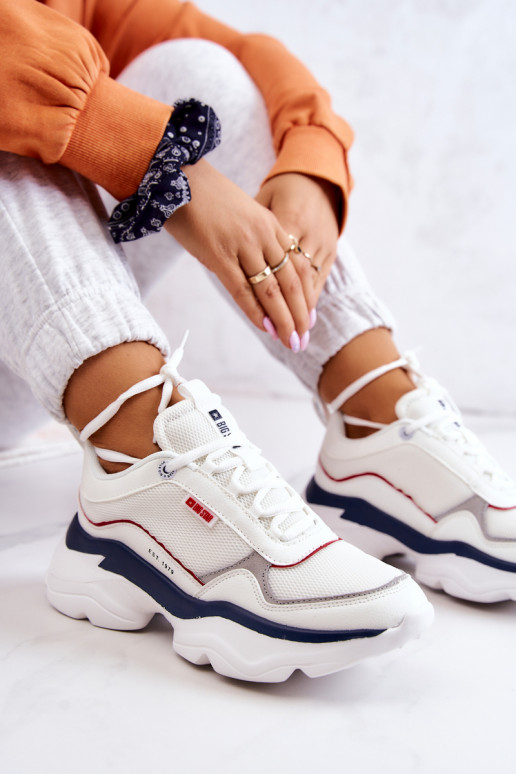 Spordijalatsid Big Star valget värvi Spordijalatsid Big Star valget värvi