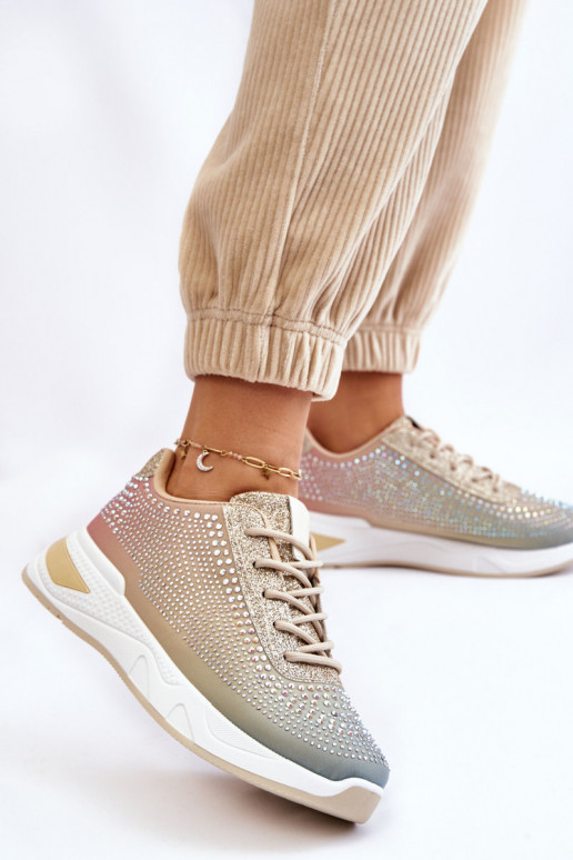 Sneakers tüüpi jalanõud säravate kristallidega Mitmevärvilised Raiden