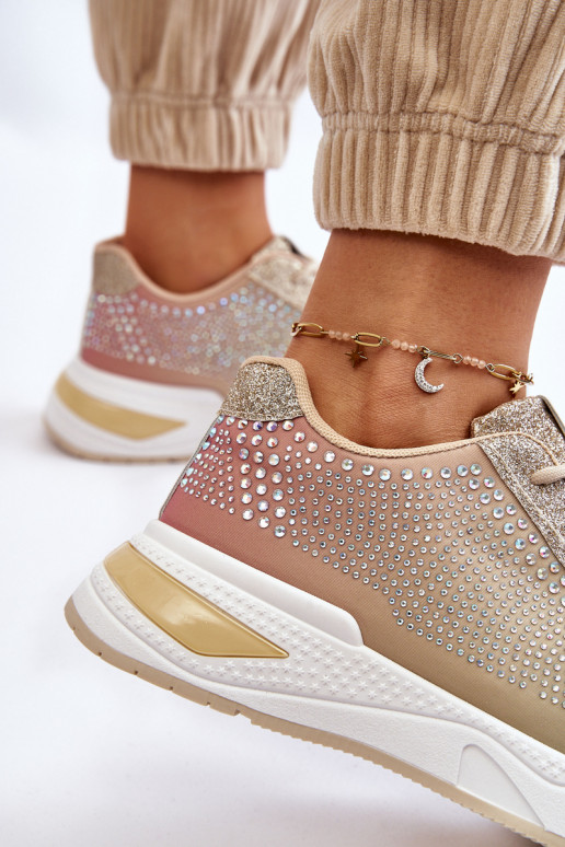 Sneakers tüüpi jalanõud säravate kristallidega Mitmevärvilised Raiden