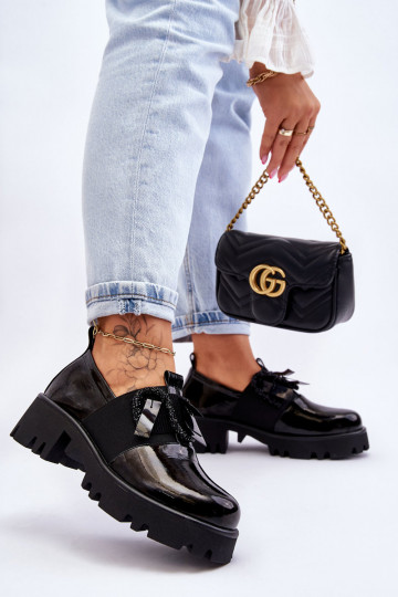 Laque jalatsid  mustad Keily 2