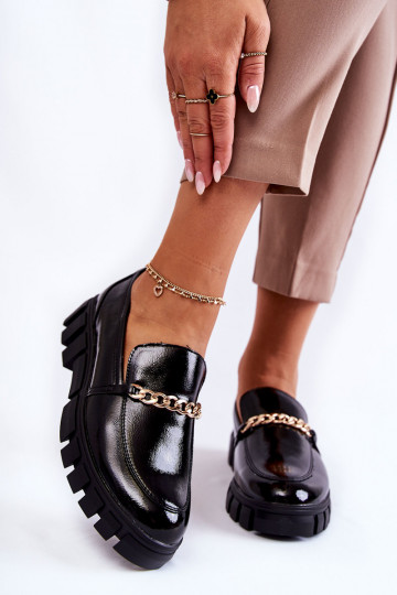 Laque jalatsid  mustad Anne 2