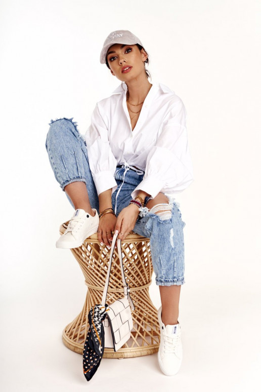 Vabaaja jalanõud Big Star valget värvi Vabaaja jalanõud Big Star valget värvi