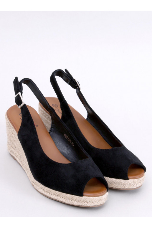 Espadrillid open toe  NEVIL BLACK