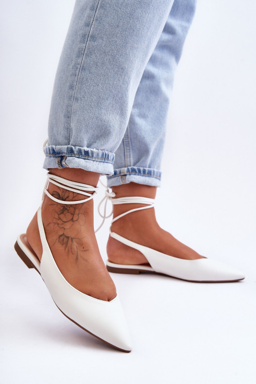 lipsudega baleriinad valget värvi... lipsudega baleriinad valget värvi...