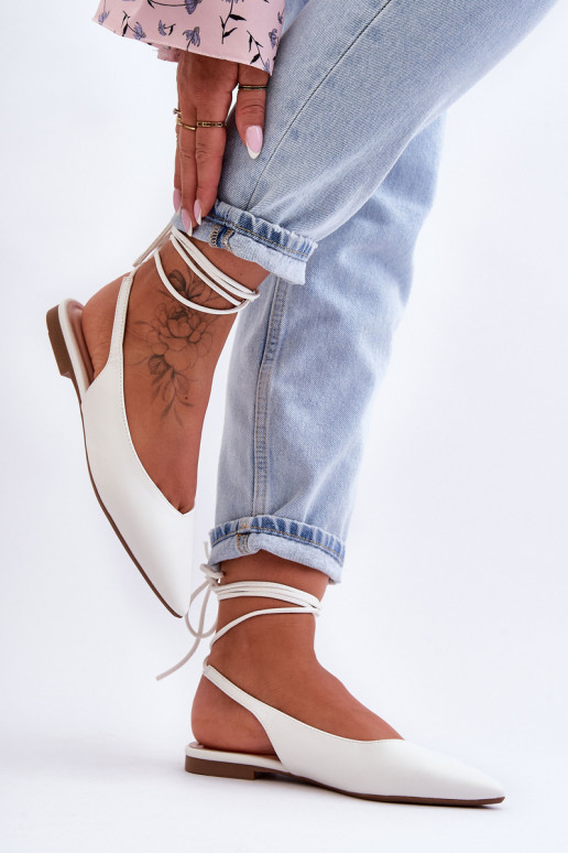 lipsudega baleriinad valget värvi... lipsudega baleriinad valget värvi...