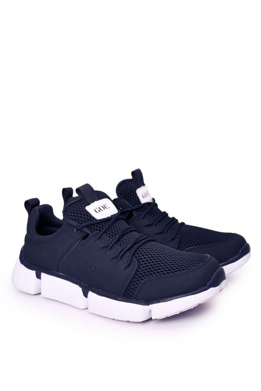 Meestele Sportliku stiiliga jalanõud Sneakers tüüpi jalanõud GOE tumesinist värvi