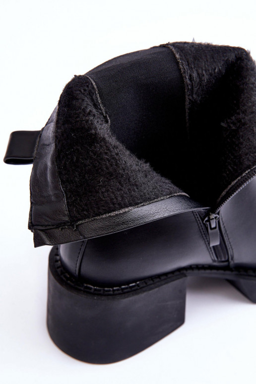 stiilsed saapad  mustad Ironna stiilsed saapad  mustad Ironna