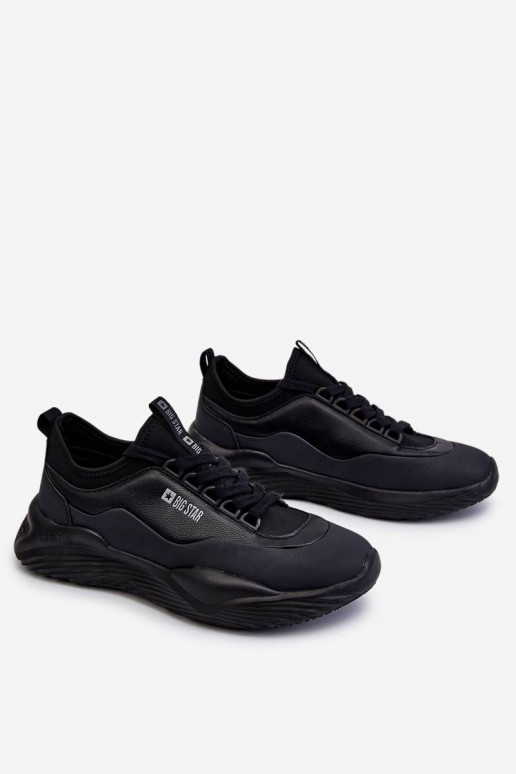 Sneakers tüüpi jalanõud Memory Foam System Big Star mustad