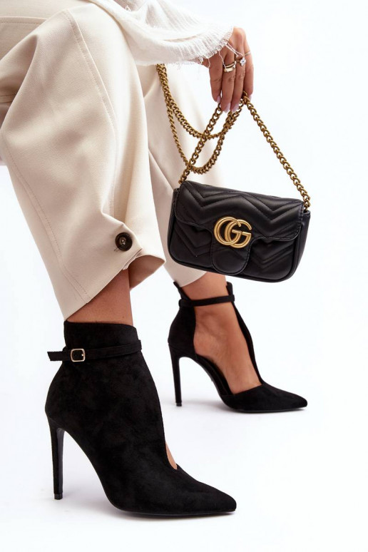 Seemisnahast kingad   kõrge jämeda... Seemisnahast kingad   kõrge jämeda...