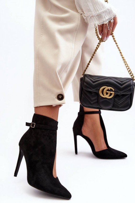 Seemisnahast kingad   kõrge jämeda... Seemisnahast kingad   kõrge jämeda...