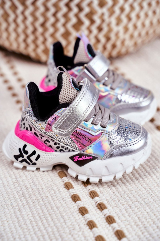 Lastejalatsid Sneakers tüüpi jalanõud Tumeroosad värvi Game Time