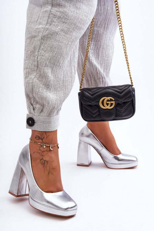 Kingad  Hõbedat värvi Rosalia Kingad  Hõbedat värvi Rosalia