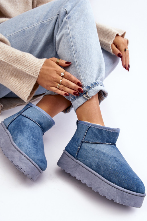 nööpidega lumesaapad   läikivad...