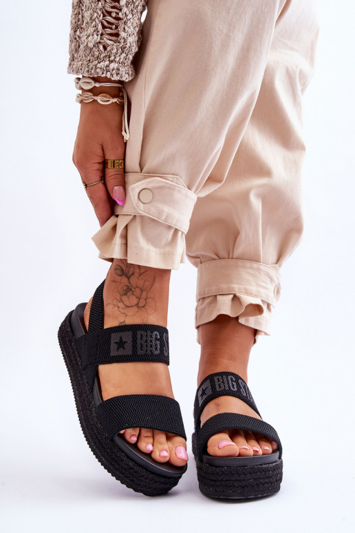 Naistesandaalid  Big Star mustad Naistesandaalid  Big Star mustad