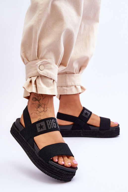 Naistesandaalid  Big Star mustad Naistesandaalid  Big Star mustad