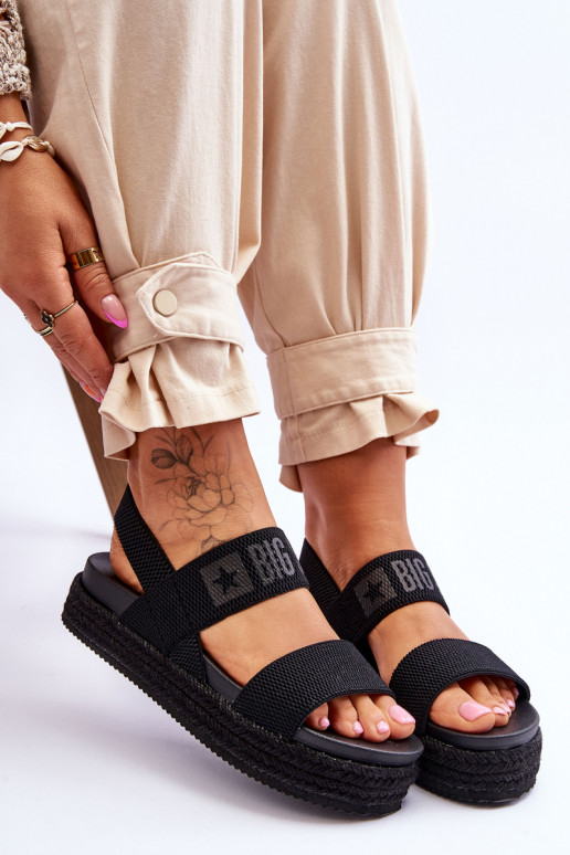 Naistesandaalid  Big Star mustad Naistesandaalid  Big Star mustad