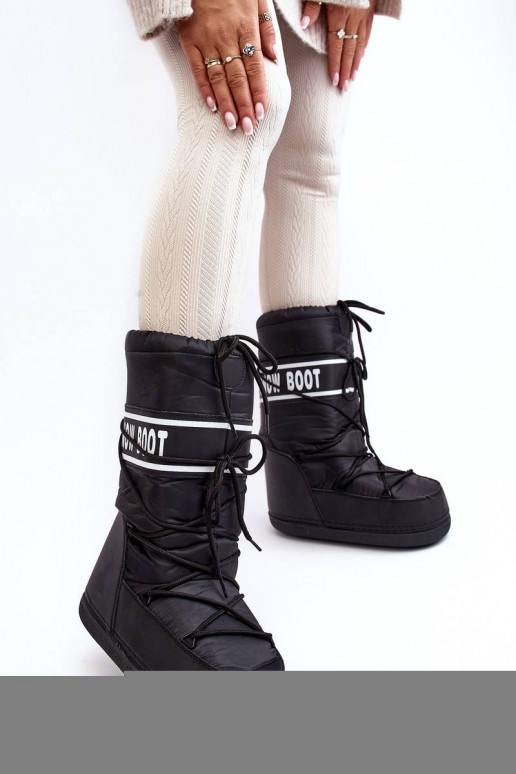 Nööpidega lumesaapad mustad Venila Nööpidega lumesaapad mustad Venila