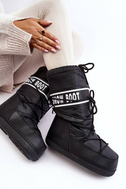 Nööpidega lumesaapad mustad Venila Nööpidega lumesaapad mustad Venila