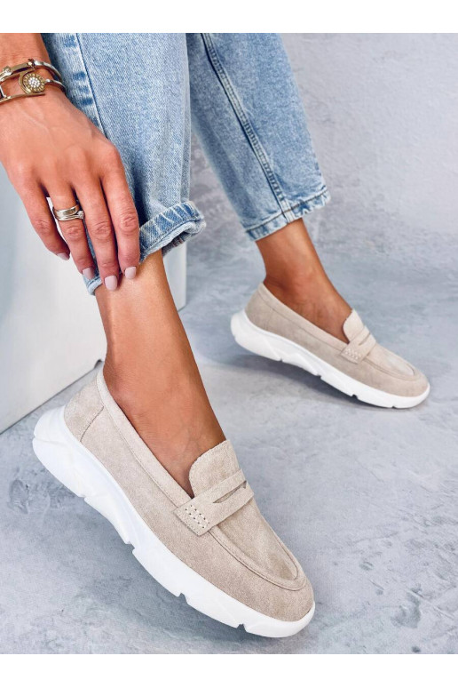 Mokassiinid pehme tald HICKS BEIGE